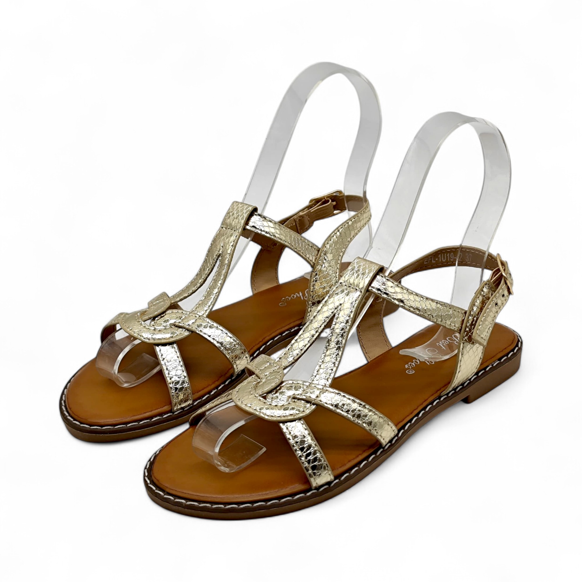 Calzados soraia, sandalias plana para mujer uso casual, ideal para un look de verano, Entrega 24/72h a Elegante De moda Bohemio Vacación De moda Guay Elegant Fashionable Rhinestone Bohemian