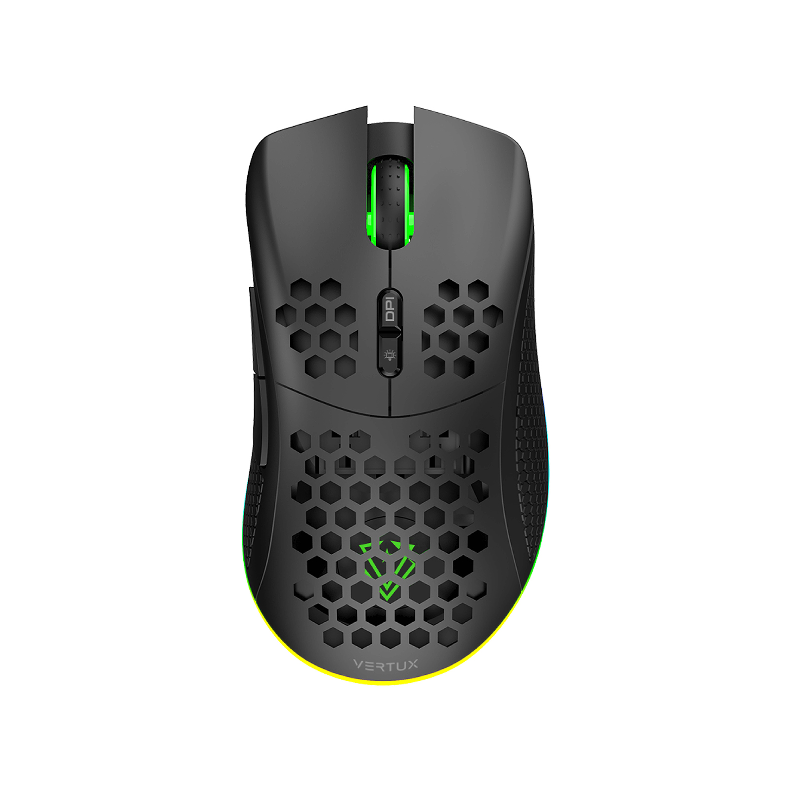 Vertux Ammolite Ratón Gaming Inalámbrico 16000 DPI Honeycomb 7 Botones Programables