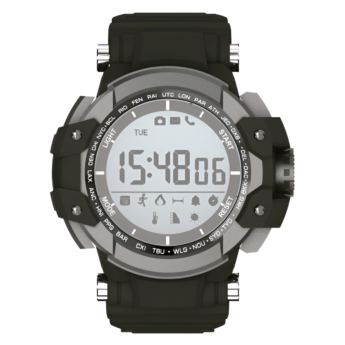 Reloj Inteligente Deportivo Billow XS15 Negro Bluetooth 4.0