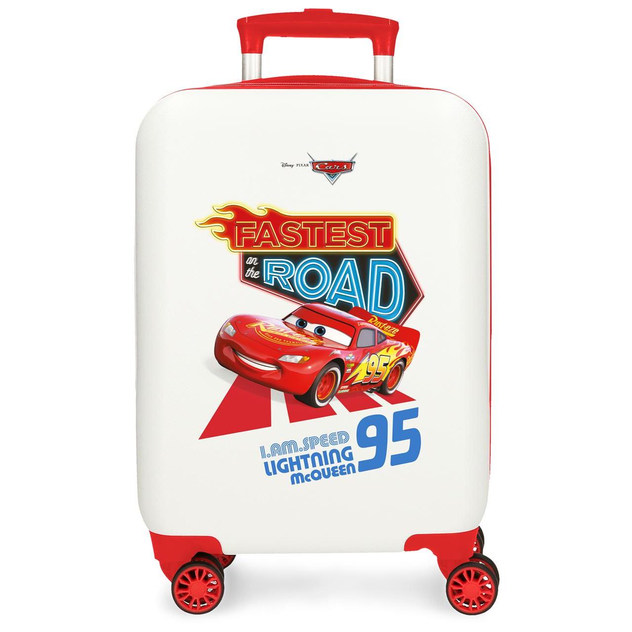 Disney Maleta De Cabina ABS Rígida Cars Good Mood 50cm