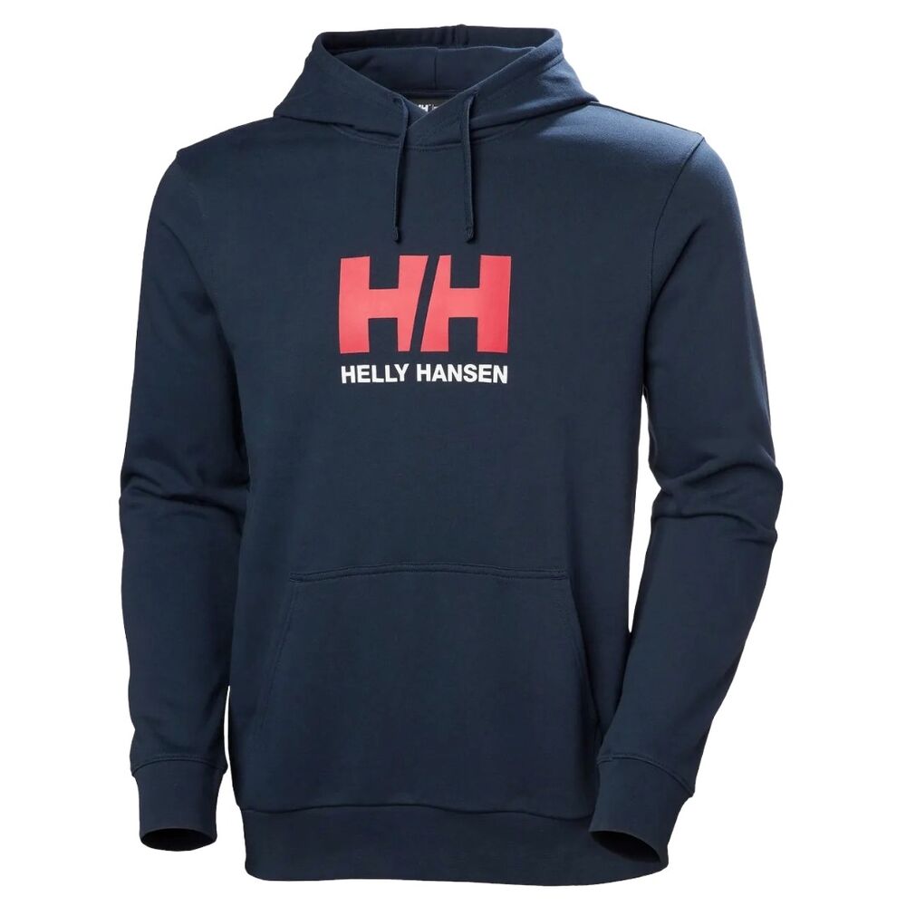 Sudadera Azul Helly Hansen HH Logo Hoodie Nav