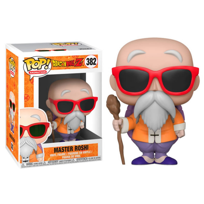 Funko Pop! Vinyl: Dragonball Z: Master Roshi - Dragon Ball Z - Figura de Vinilo Coleccionable - Idea de Regalo- Mercancia Oficial - Juguetes para Niños y Adultos - Anime Fans - Mr Popye