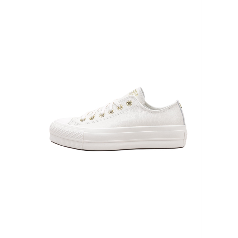 Converse CHUCK TAYLOR ALL STAR LIFT PLATAFORM GOLD Deportivas Con Plataforma Mujer Blanco