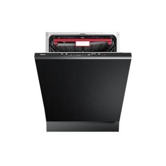 Teka - Lavavajillas integrable DFI 46740 de 60 cm para 14 cubiertos, clase D, con apertura automática PremiumDry y tercera bandeja, color blanco