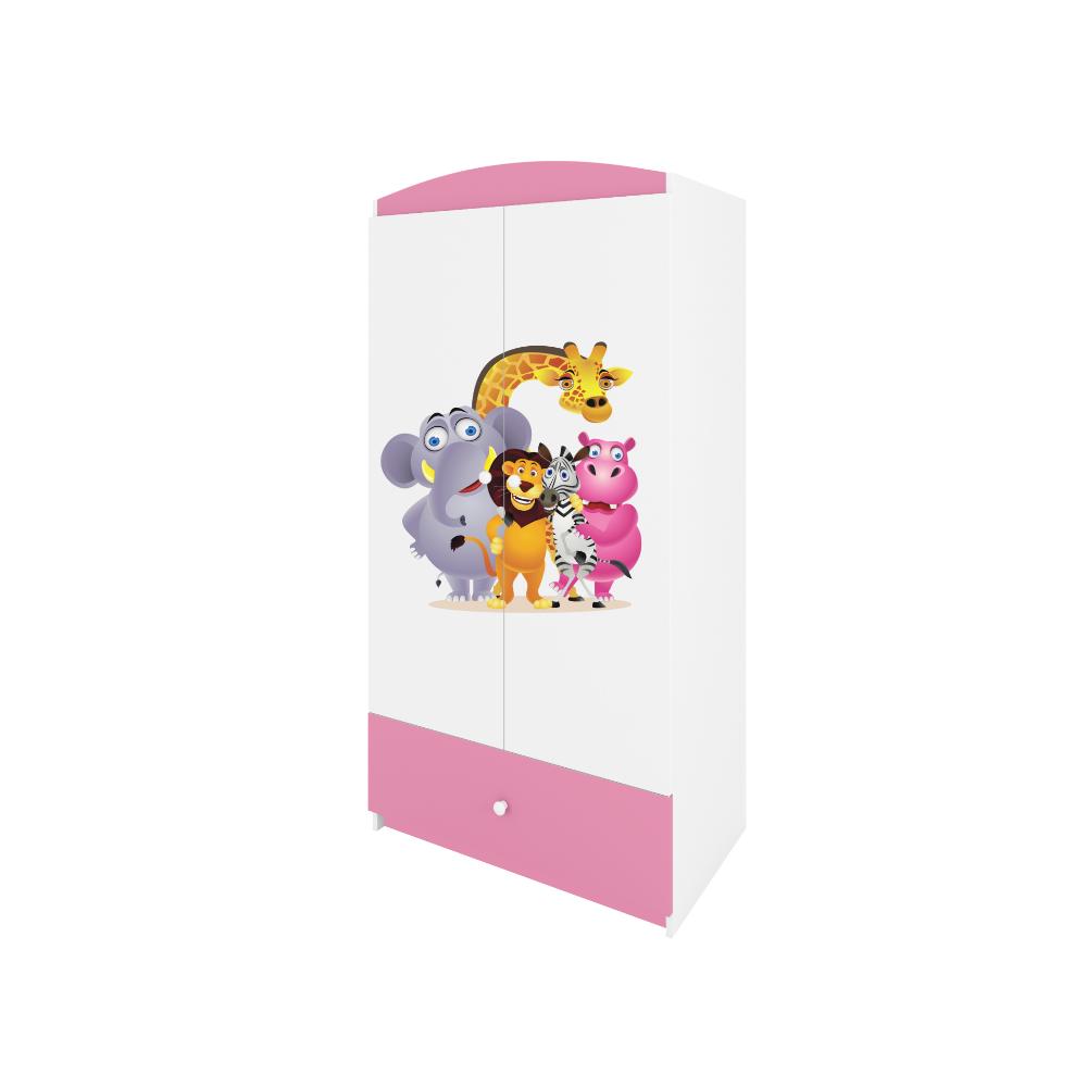 Roupeiro Kocot Kids BabyDreams Zoo Pink