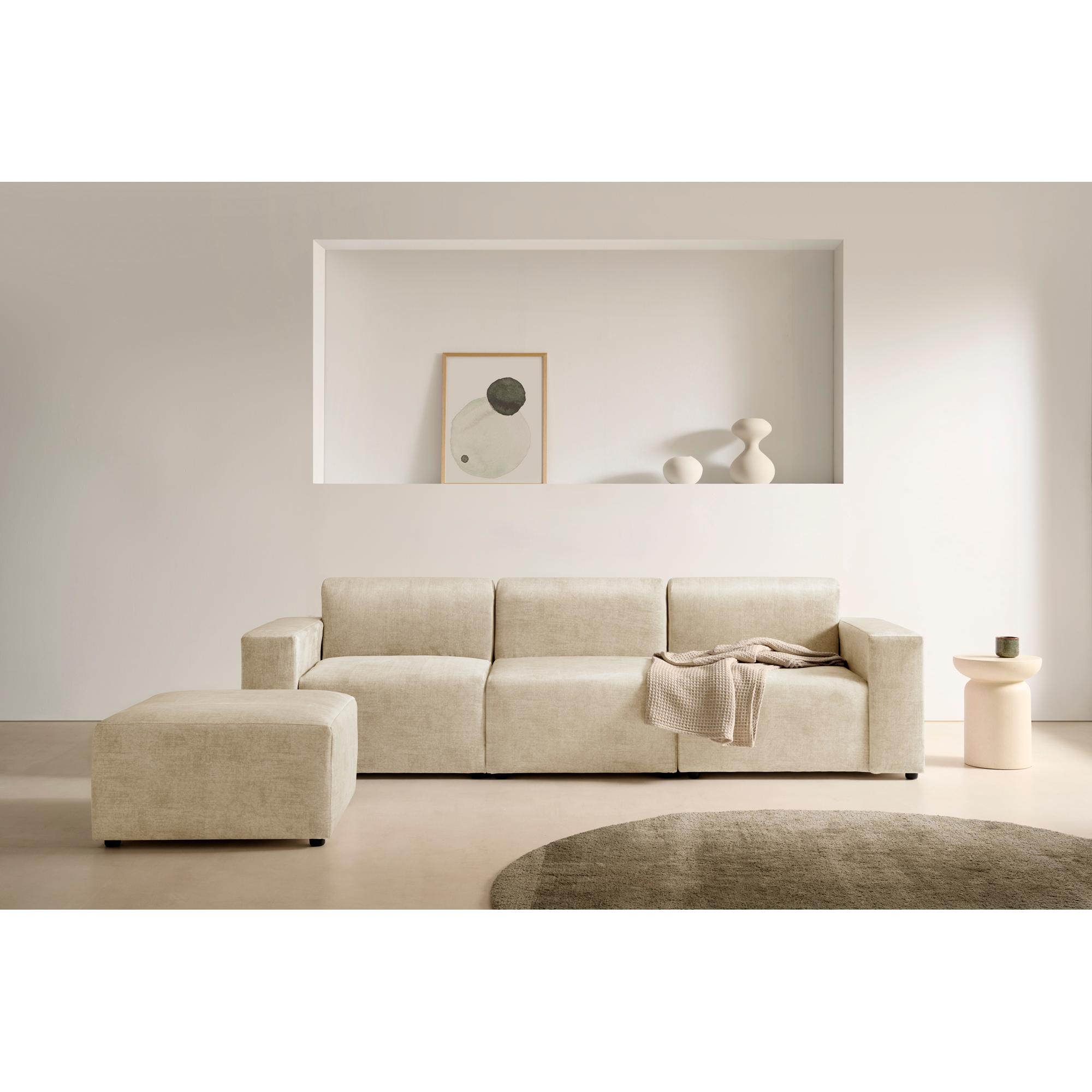 Sofá Modular Mónica de Velare Confort - Diseño Elegante y Artesanal Fabricado en España, Tapizado Anti Manchas