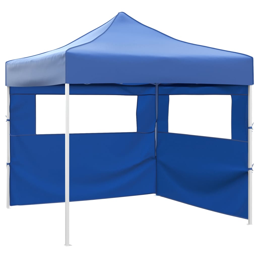 vidaXL Carpa Jardín Plegable 2 Paredes Cenador Pérgola Patio Fiestas Eventos Color Crema,  Azul,  Verde y mas