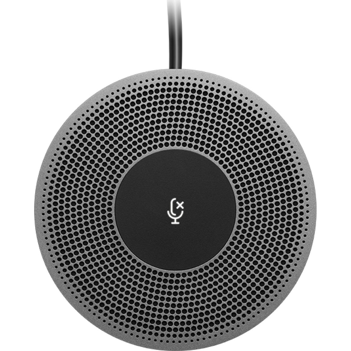 Logitech 989-000405, Presentation microphone, Alámbrico, 6 m, 8,3 cm, 83 x 13,4 mm, 302 g