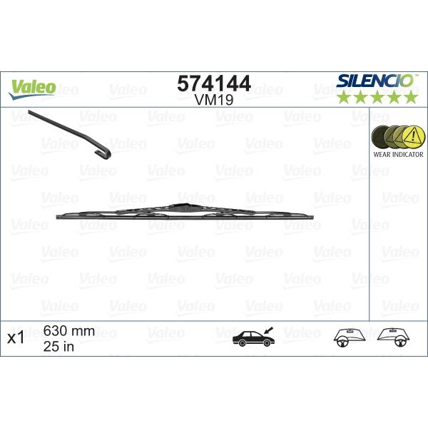 Limpiaparabrisas 574144 VALEO