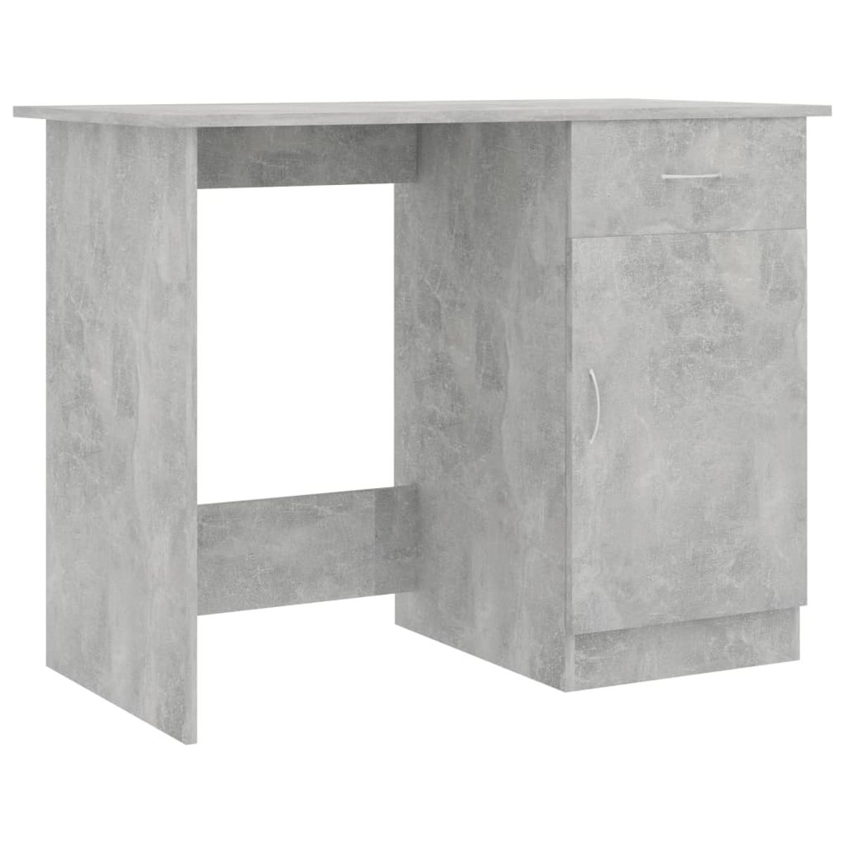 Escritorio Edra con cajón + armario 76x100x50 cm
