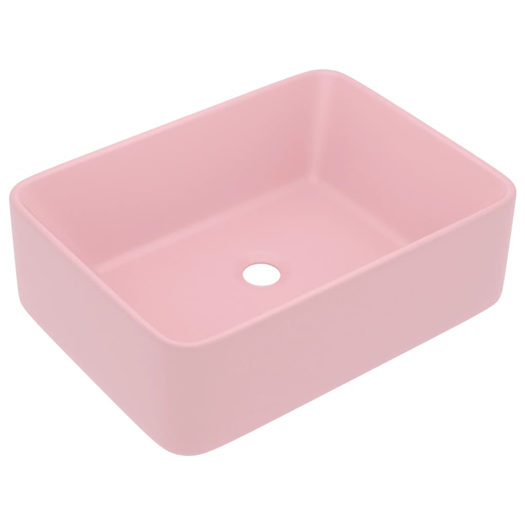 vidaXL Lavabo de lujo de cerámica 41x30x12 cm
