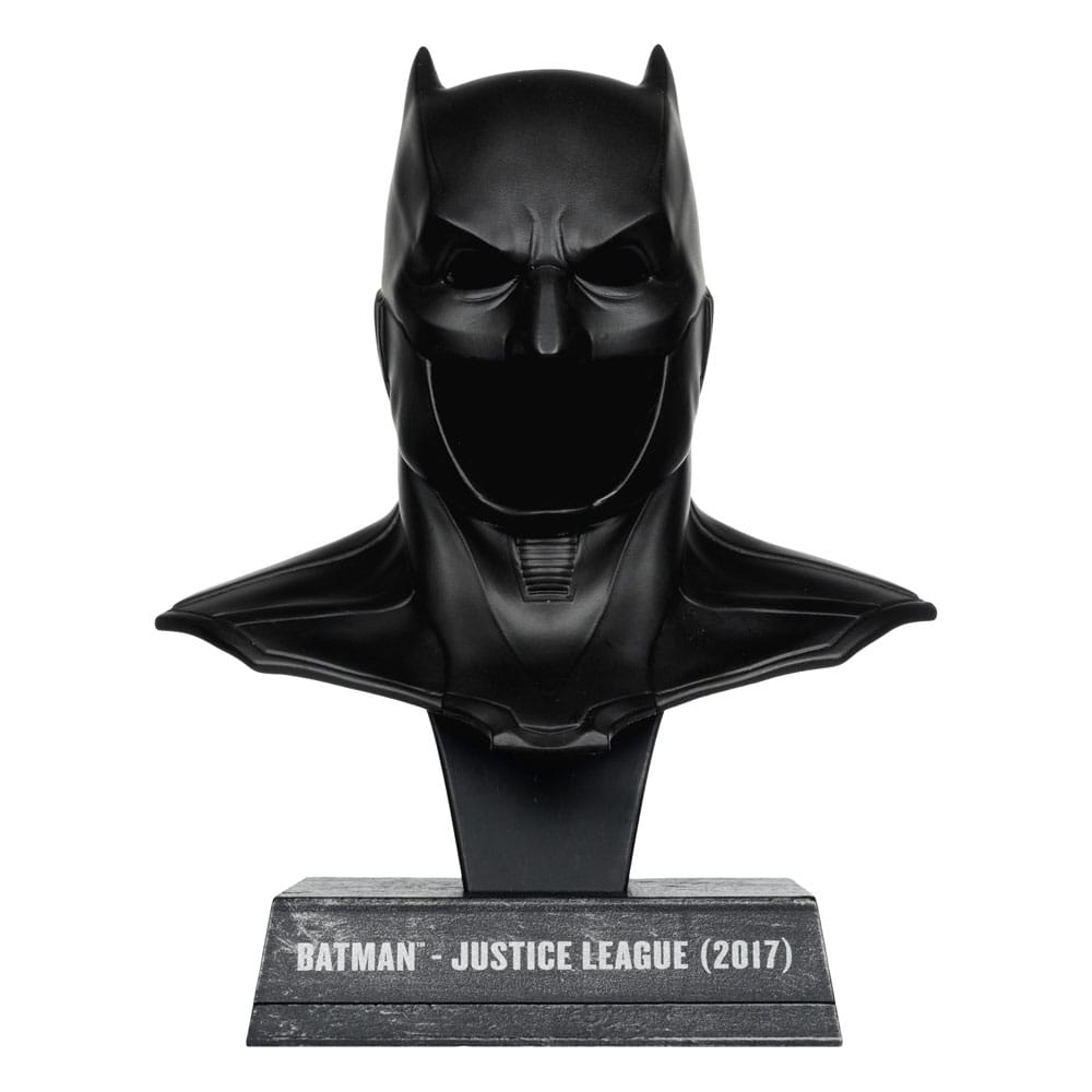 Batman dc direct mini réplica 1/3 máscara de batman (justice league tactical suit) 19 cm