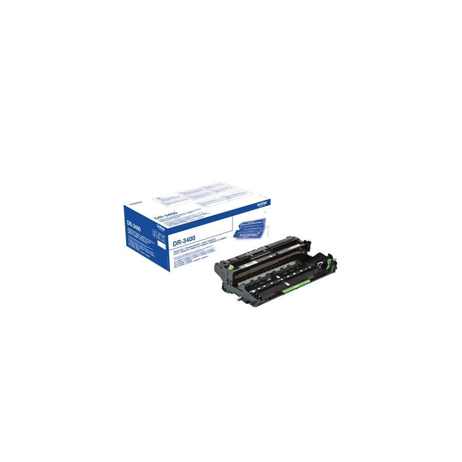 Brother - Tóner DR-3400 para impresoras láser Brother HL-L5000, HL-L5100 y HL-L5200, capacidad 30.000 páginas, alta calidad y fácil instalación