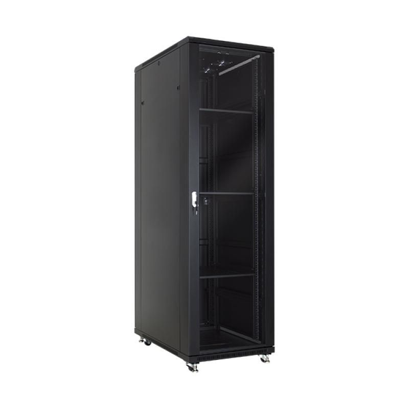 MicroConnect Spain NCB42-810-CAA - Armario Rack de 19"(de 42U, Ancho 800 mm x 1.000 de Fondo), Color Negro