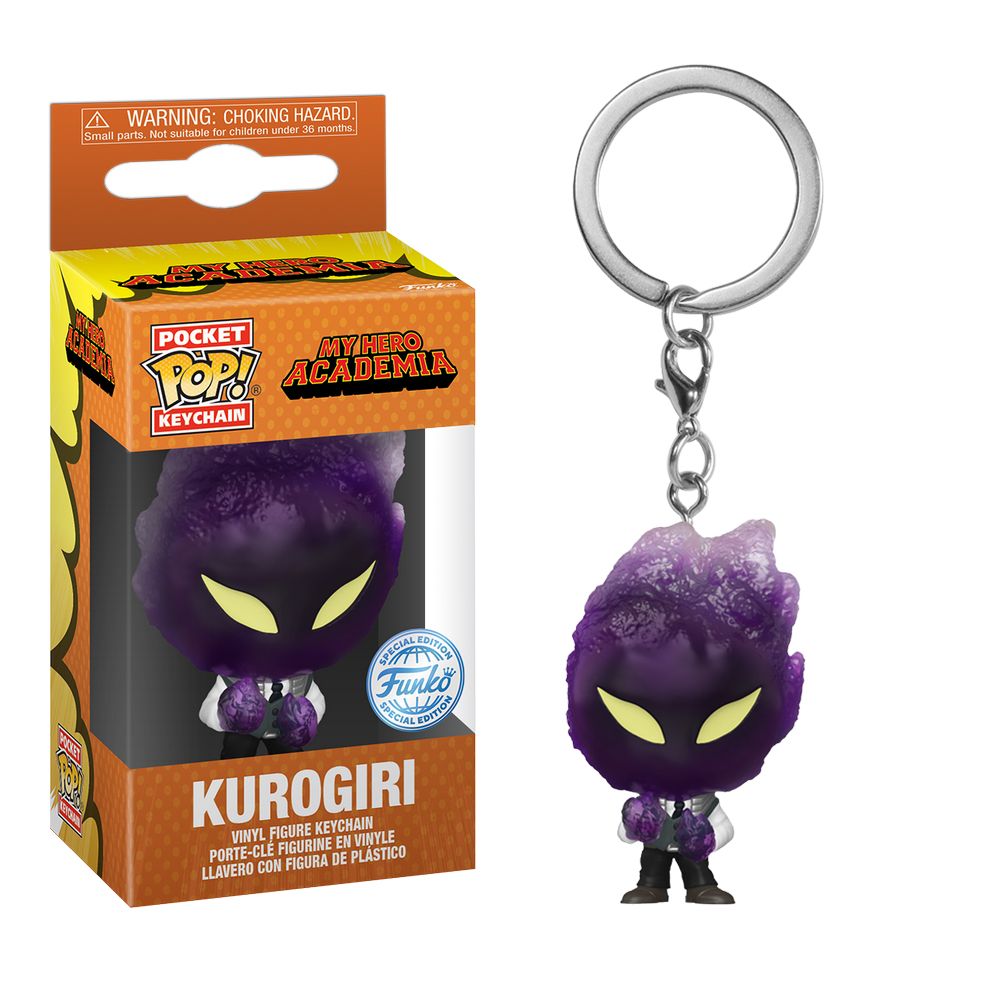 Funko Pop! Llavero My Hero Academia - Kurogiri (Hideout) Exclusivo, 68740