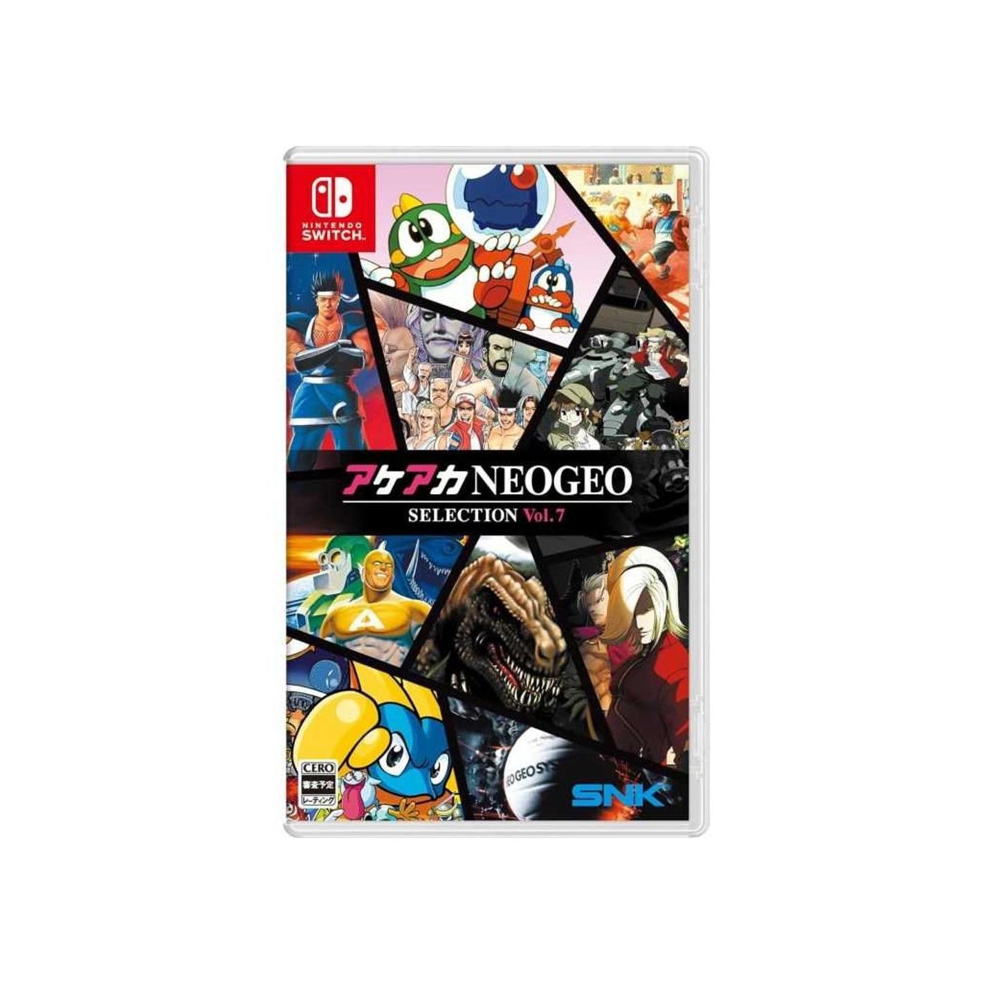 ACA NEOGEO Selection Vol. 7 - Imp - JPN - Juego SWITCH - Version Japón - Lenguaje INGLÉS