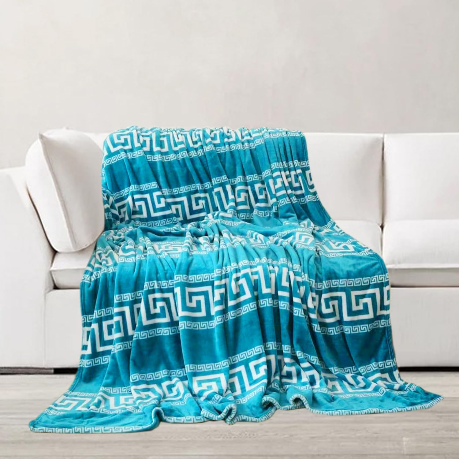 Manta de Franela para Sofá, Manta de Franela para Cama, Manta para Mascotas, Mantas Ligeras, Extra Cálido, Sobrecama, Caliente, Transpirable para Invierno