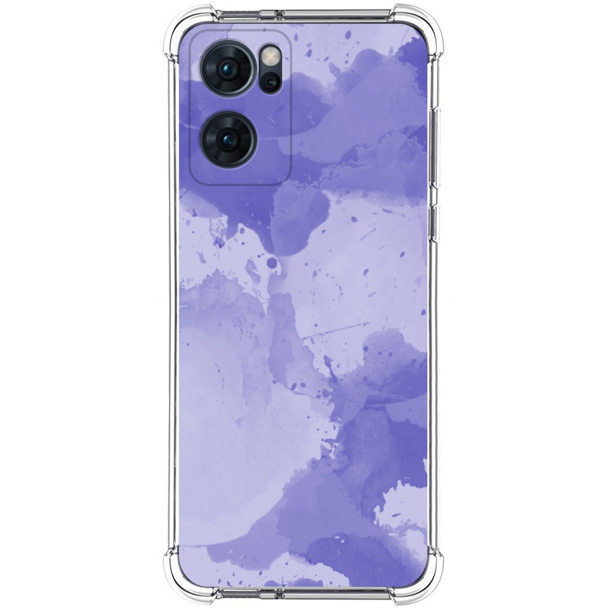 Funda Silicona Antigolpes para Oppo Reno 7 5G diseño Acuarela 01 Dibujos