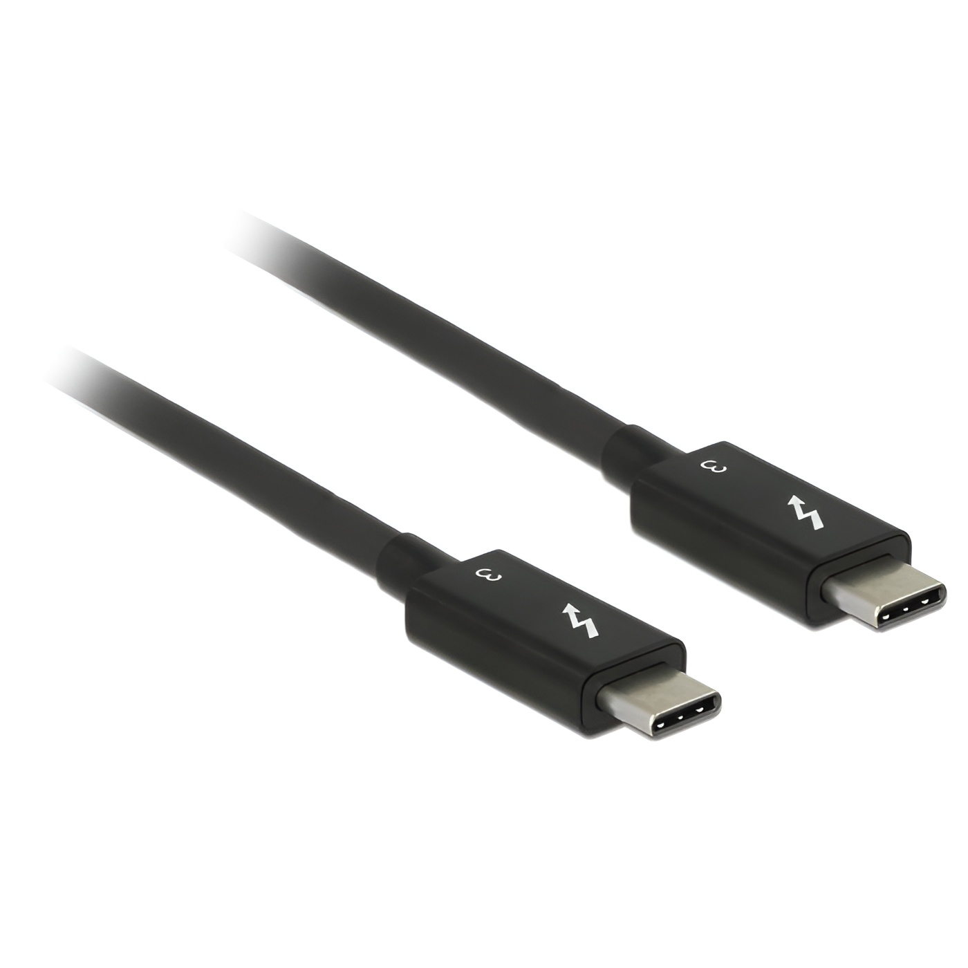 DeLOCK 84844 - Cable USB (0,5 m, USB C, USB C, 3.1 (3.1 Gen 2), Male connector / Male connector, Negro)