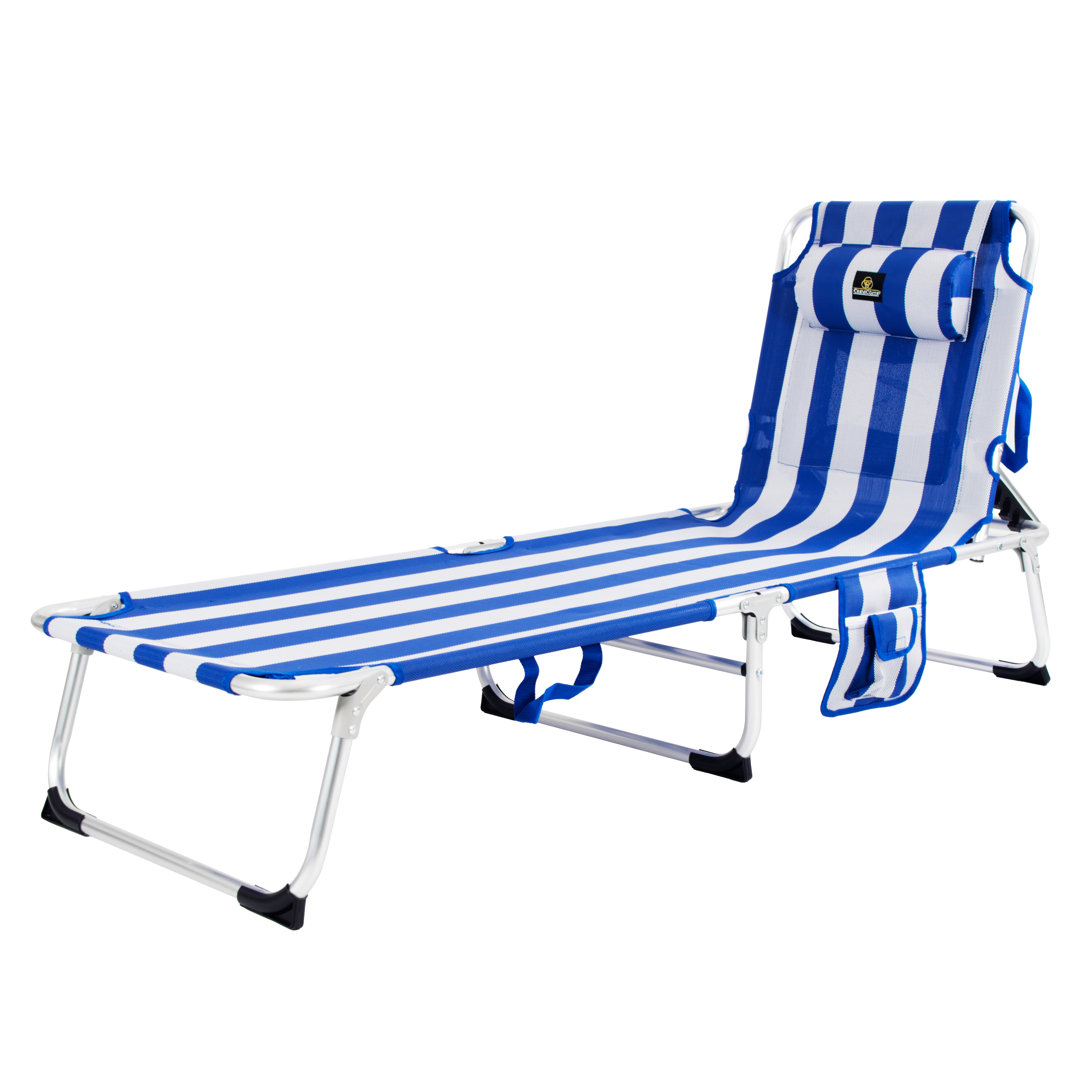 Tumbona AQUARIUS 2012 (Marinera) - Tumbona de Playa Plegable y reclinable, 4 Posiciones - CREVICOSTA QUALITY MARK MARCAS DE CALIDAD