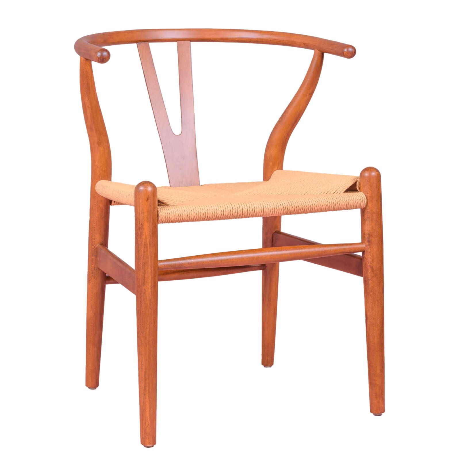 Nest Dream - Silla nórdica en madera de nogal y cuerda ecológica - Wish