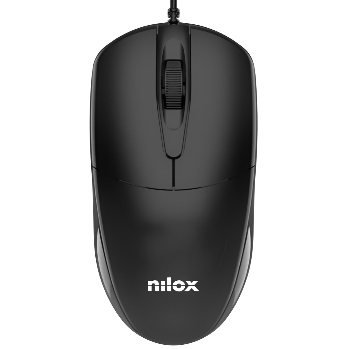 Ratón Nilox USB con Cable - Color Negro