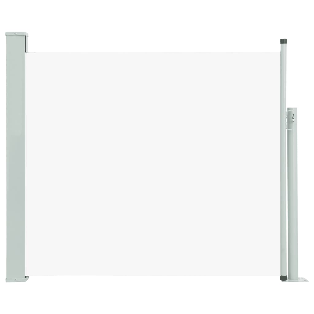 vidaXL Toldo lateral retráctil de jardín 100x300 cm Color Negro, Crema, Azul