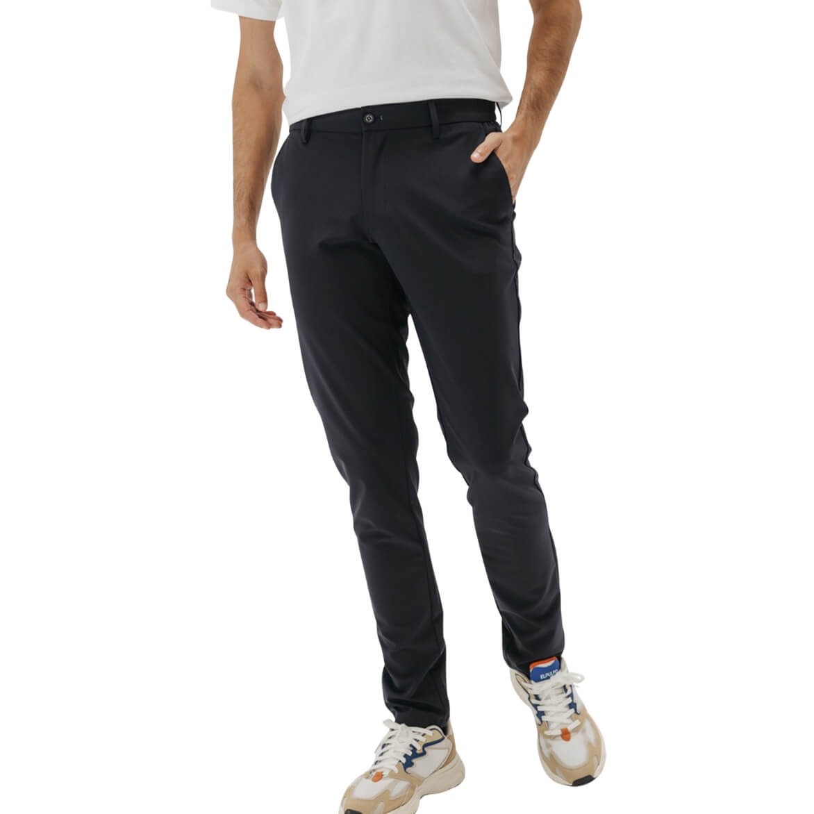 Pantalones Chinos Técnicos Ultraligero Azul Marino De El Pulpo