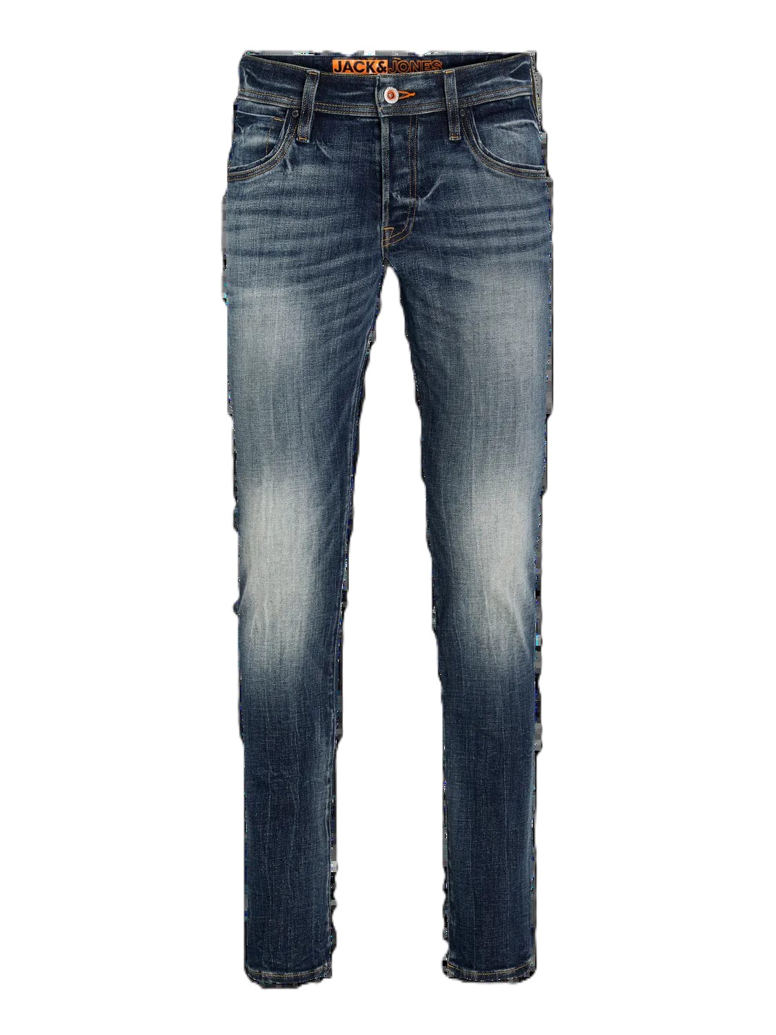 Jack & Jones mod. 12261891 Tejano 5 bolsillos de aspecto desgastado