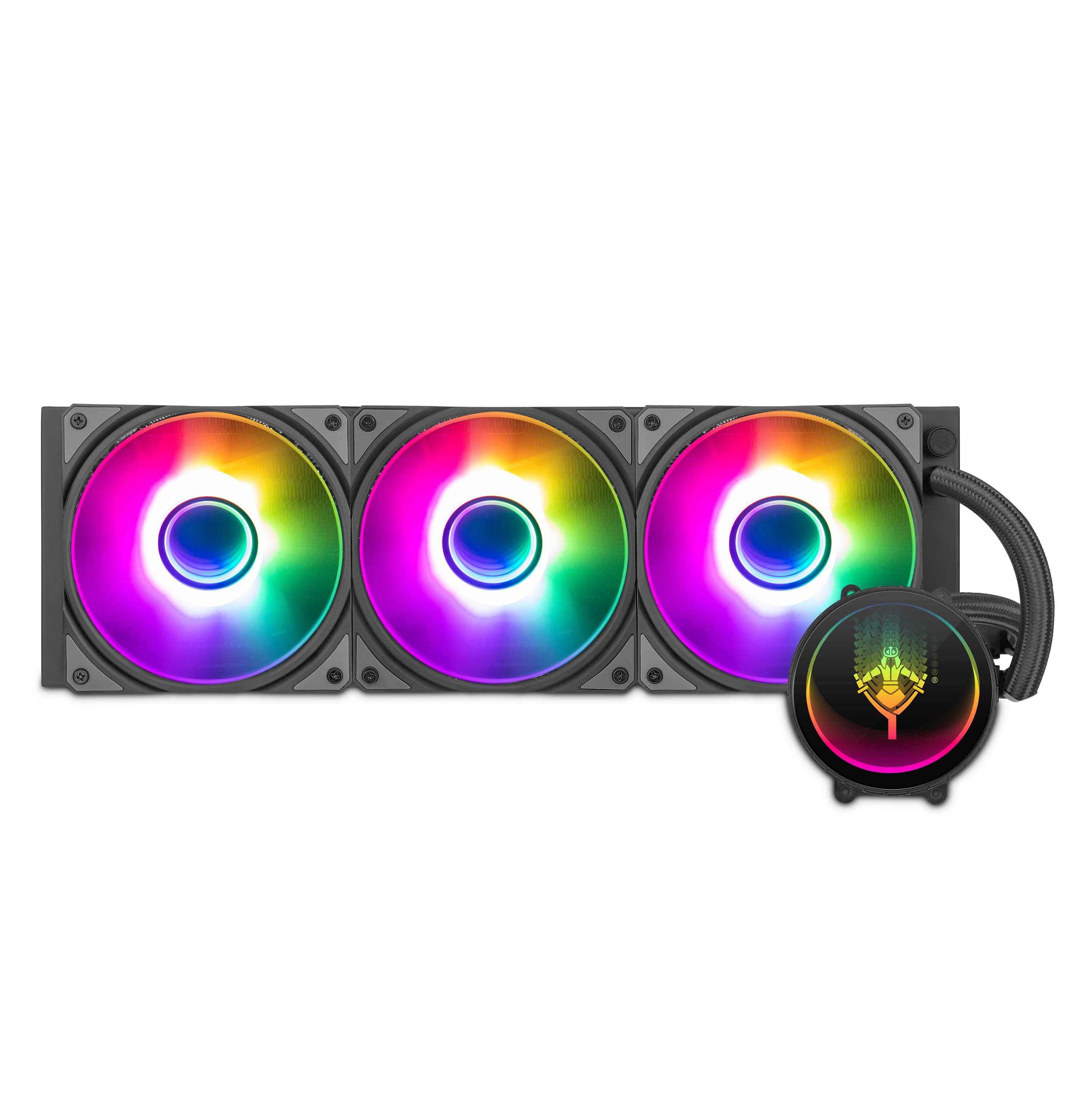 Refrigeración Liquida Gaming ARGB Yeyian kit precargado para PC Vatn 360mm