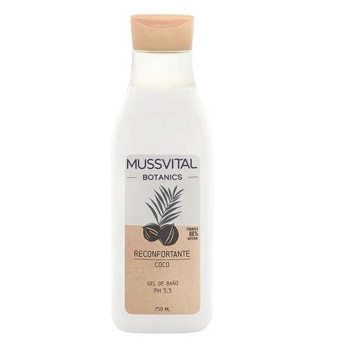 Gel de Baño Mussvital Botánico de Coco 750 Ml