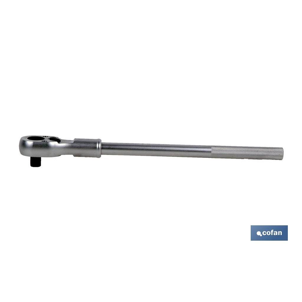 COFAN - Llave de carraca 3/4" | Reversible | Acero cromo vanadio