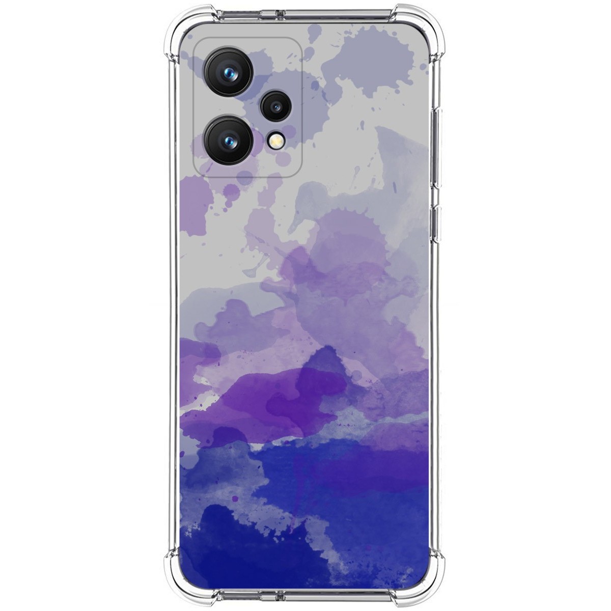 Funda Silicona Antigolpes para Realme 9 4G diseño Acuarela 09 Dibujos