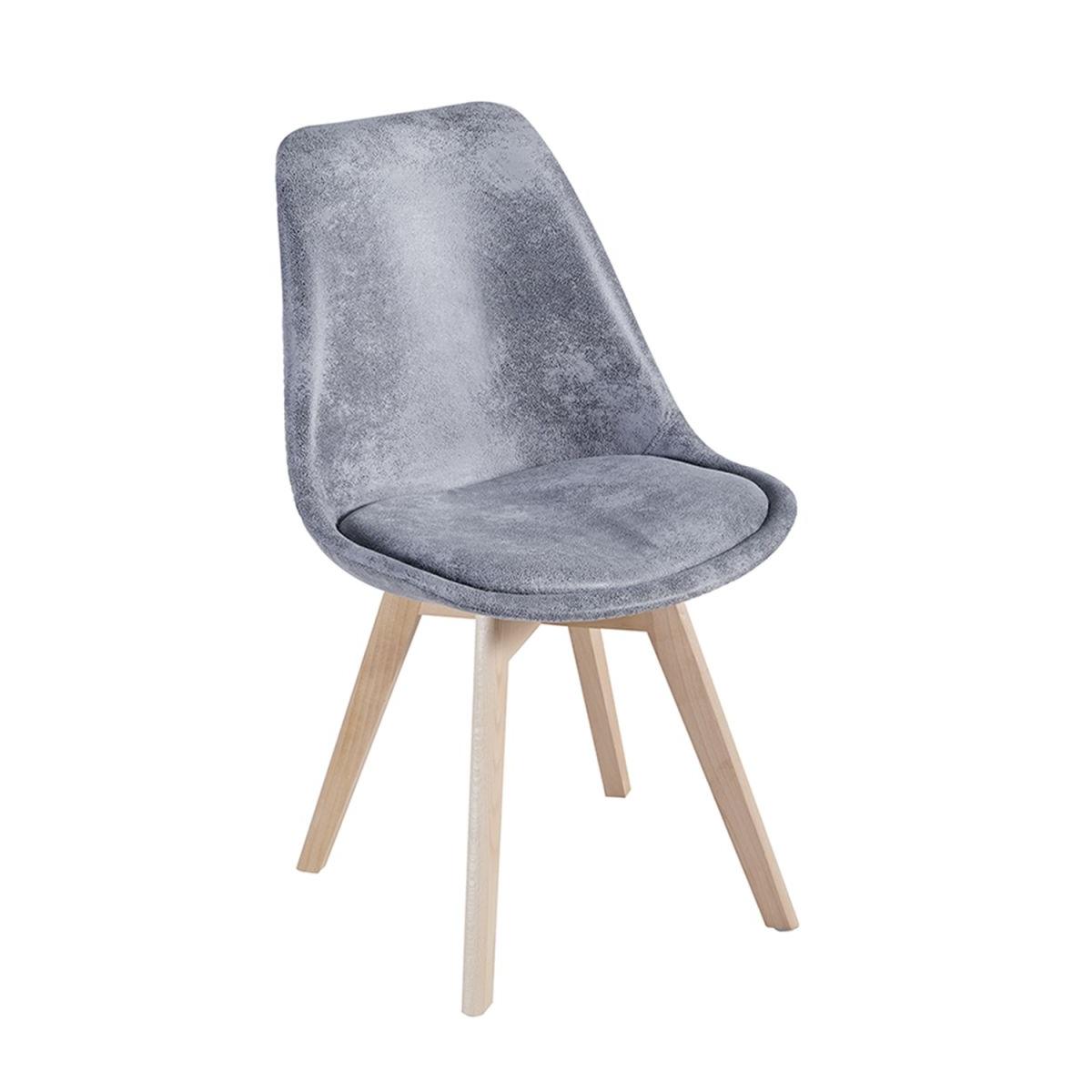 Regalos Miguel - Sillas Comedor - Silla Synk Vintage - Gris claro