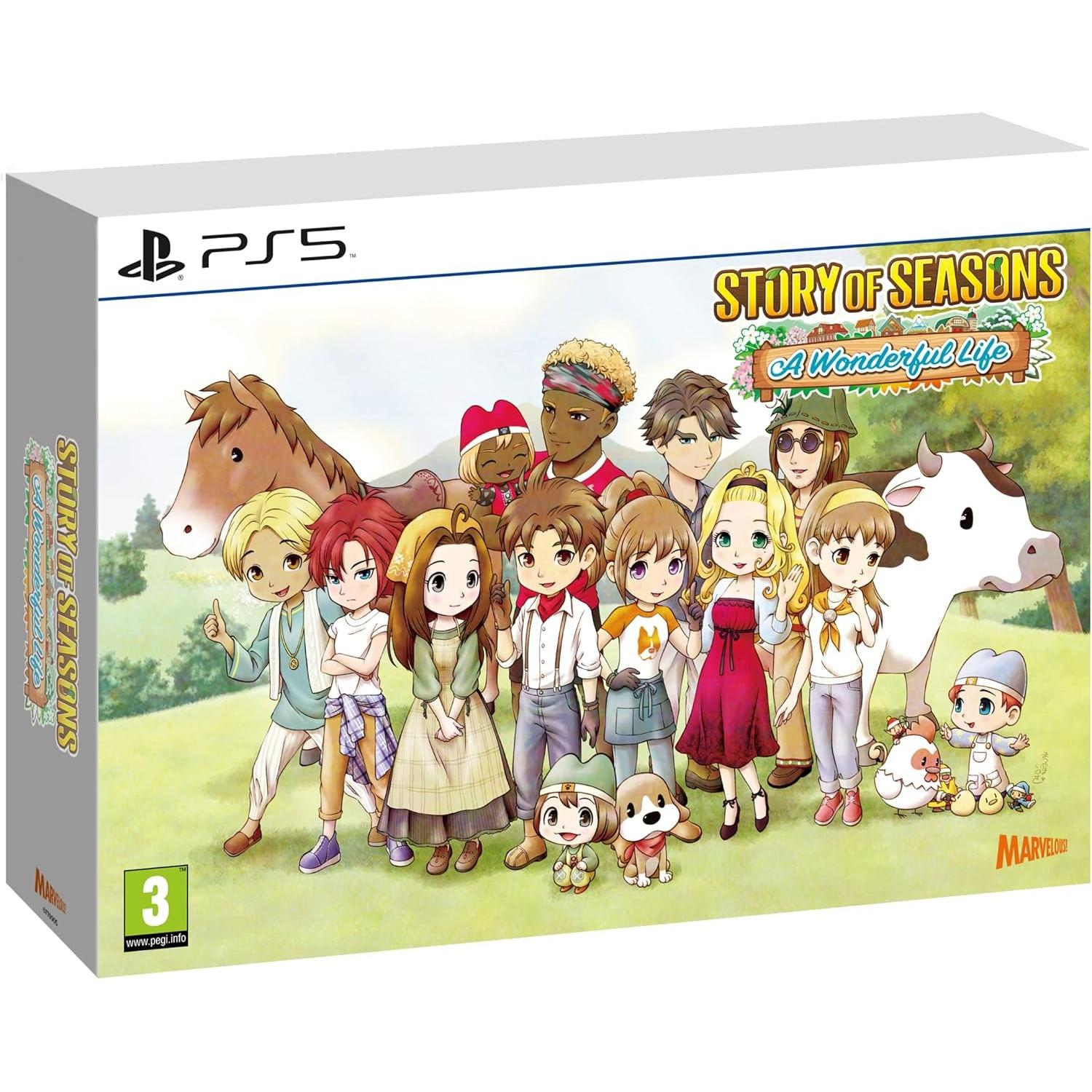 Story of Seasons: A Wonderful Life Limited Edition Juego para Consola Sony PlayStation 5 PS5 [ PAL ESPAÑA ]