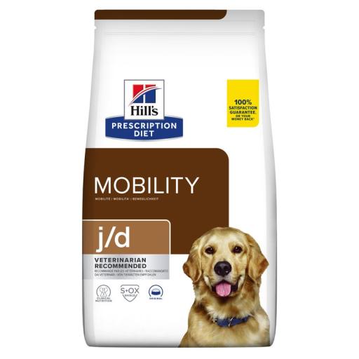 Hill's Pienso Prescription Diet j/d Mobility para la Artrosis en Perros - 12 KG