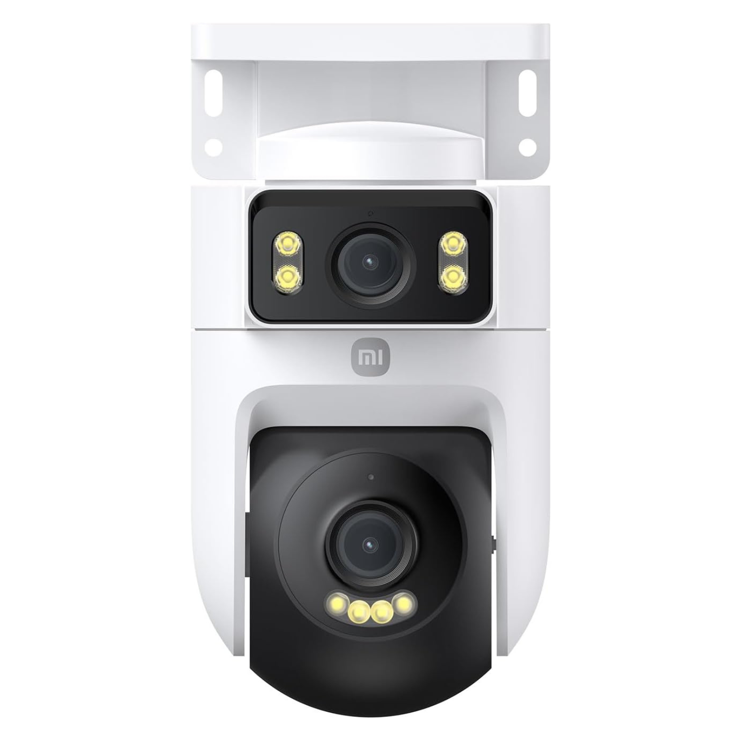 Xiaomi Outdoor Camera CW500 Dual Cámara de Vigilancia Ultra HD 2.5K WiFi 6 | Vista Horizontal Completa 360º | Detección IA | Visión Nocturna Inteligente a Color | Resistencia al Agua y al Polvo IP66 | Alarmas Sonoras y Luminosas | Doble Cámara de 4 MP
