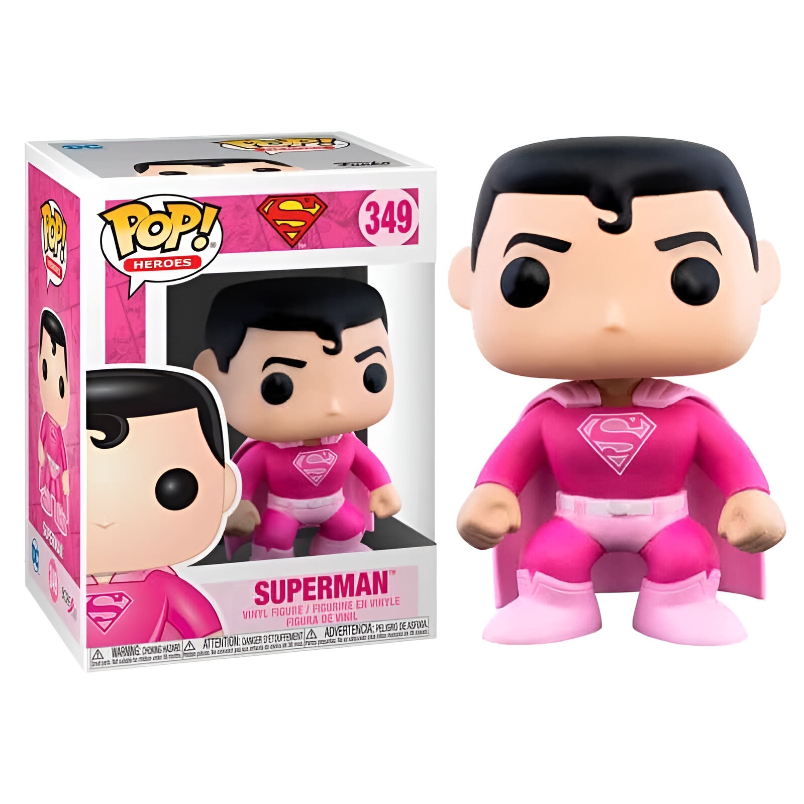 FUNKO POP! DC SUPER HEROES - SUPERMAN, 49988, Nº349, TIENDA CON LICENCIA OFICIAL