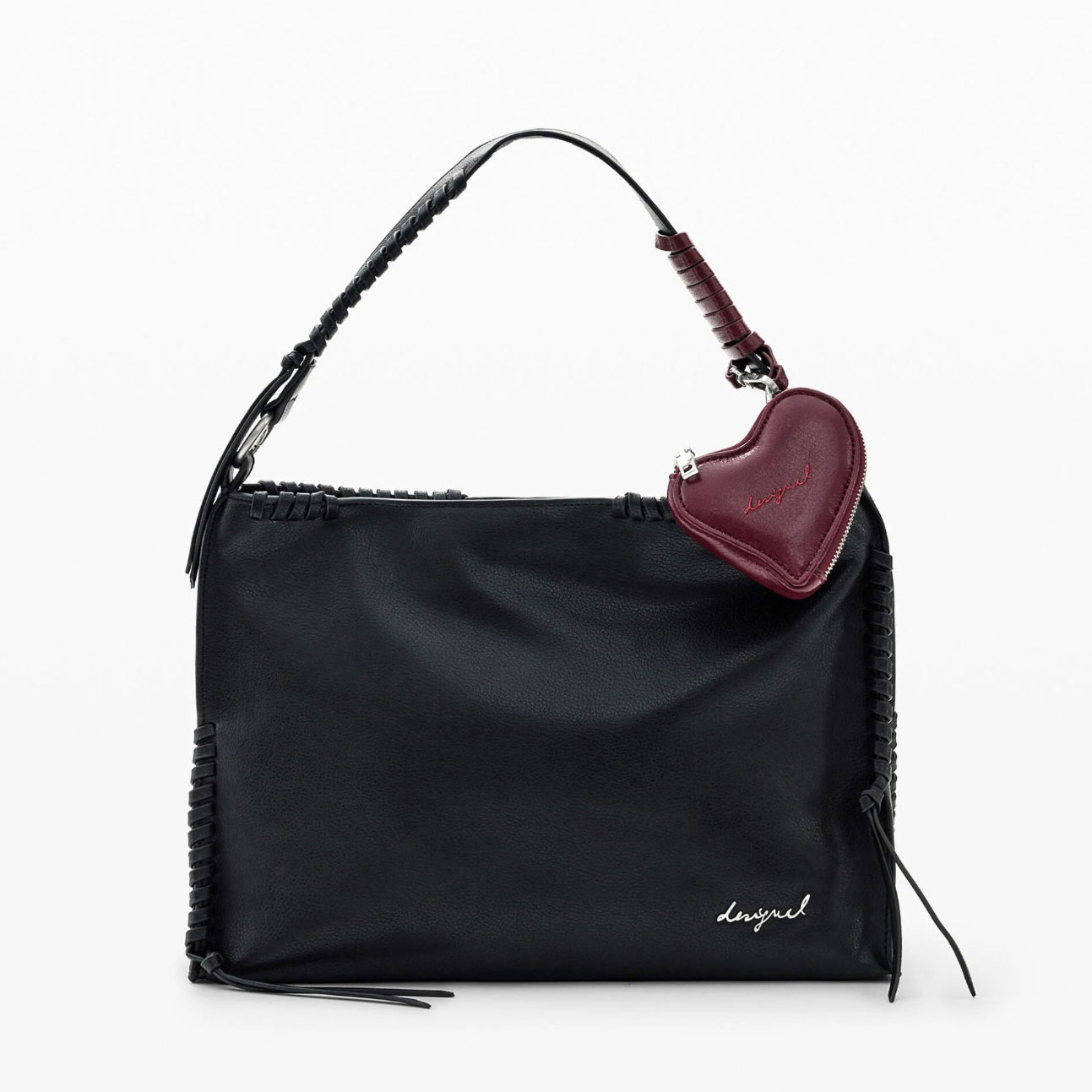 Desigual Bolso mediano de efecto piel 26SAXP93-2000 , para Mujer