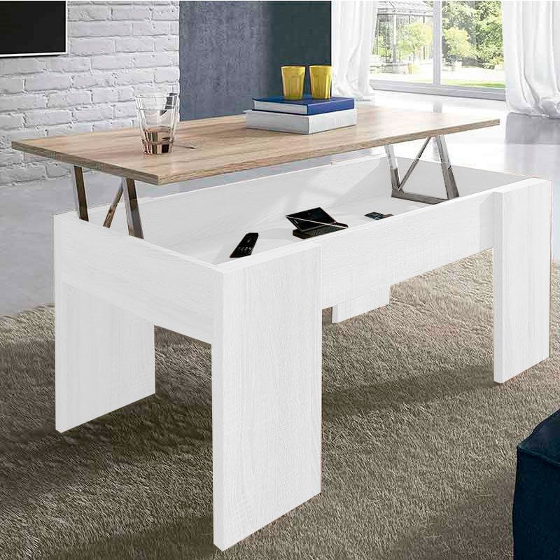 Mesa de Centro Elevable Gala - Multifuncional y Minimalista