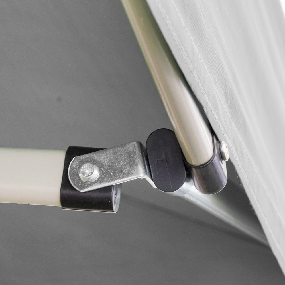 Cenador plegable 3X2 Blanco Vestido en PVC impermeable