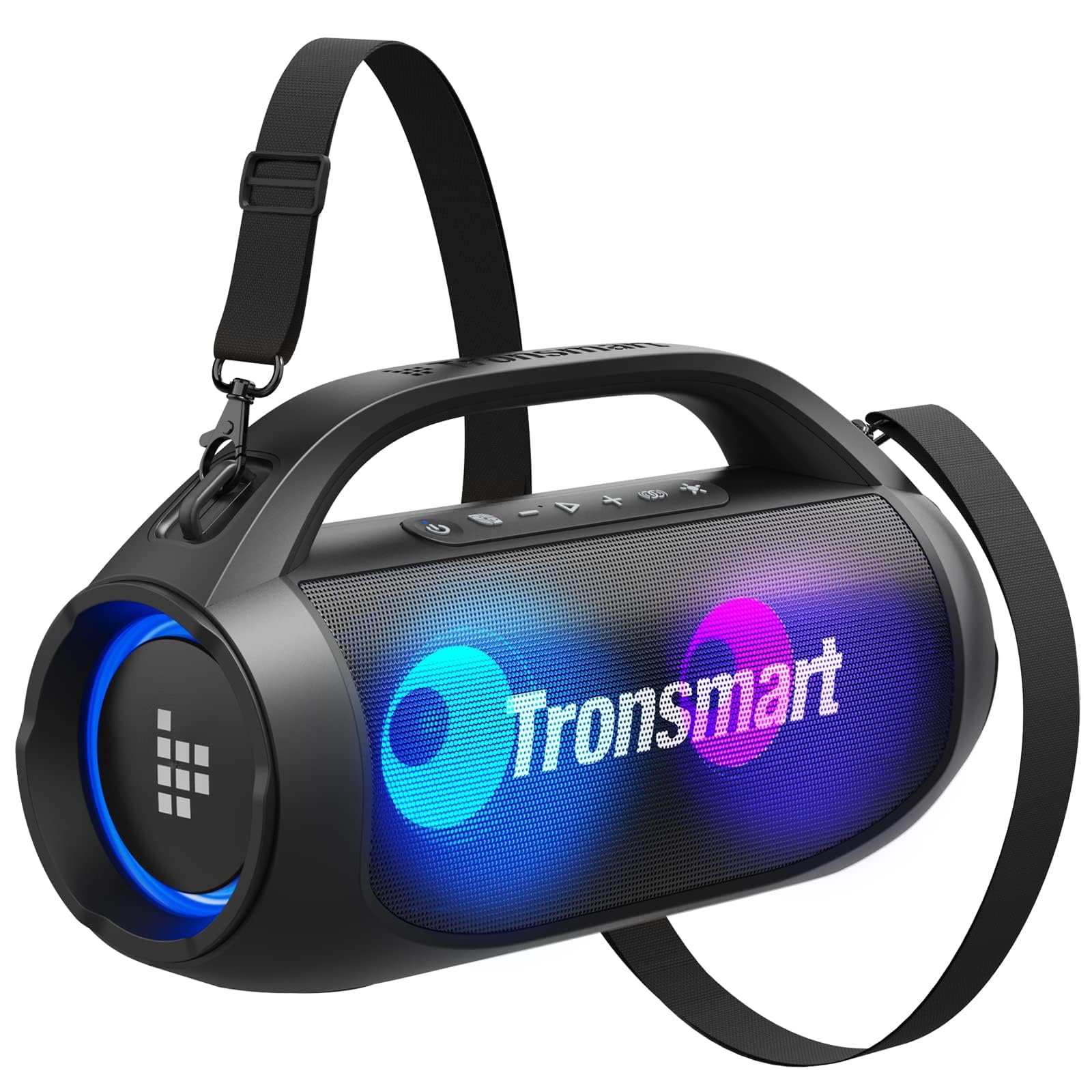 Tronsmart Altavoz Bluetooth Portátil Potente 60w Grande Bang Se Con Sonido Envolvente De 360 Grados, Audio En Casa Con Graves Profundos, Asistente De Voz, Ipx5, Hasta 20h De Batería, Altavoz Karaoke