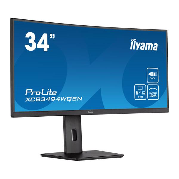 iiyama ProLite XCB3494WQSN-B5 - 34" UltraWide Quad HD - Negro - 120Hz