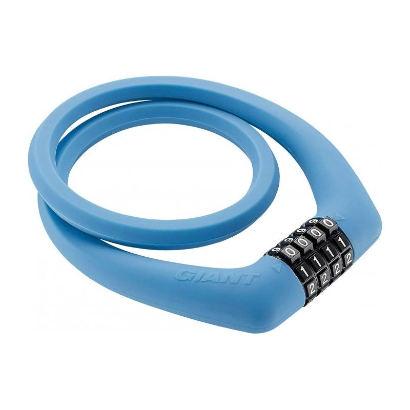 GIANT Candado SURELOCK GUMI 70CM Turquesa GIANT Candado SURELOCK GUMI 70CM Turquesa GIANT de ciclismo para bicicleta