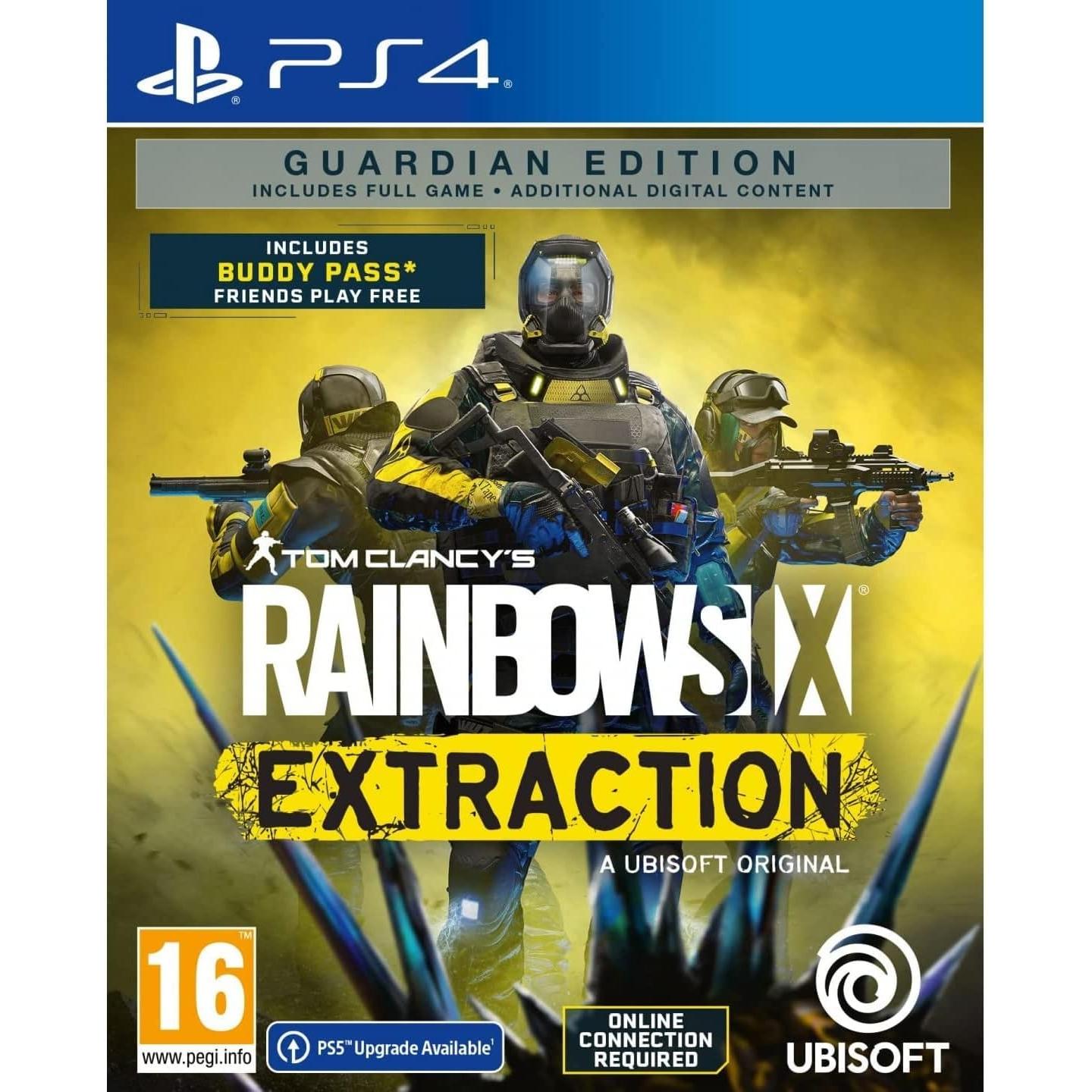 Tom Clancy's Rainbow Six Extraction (Guardian Edition) Juego para Consola Sony PlayStation 4 PS4