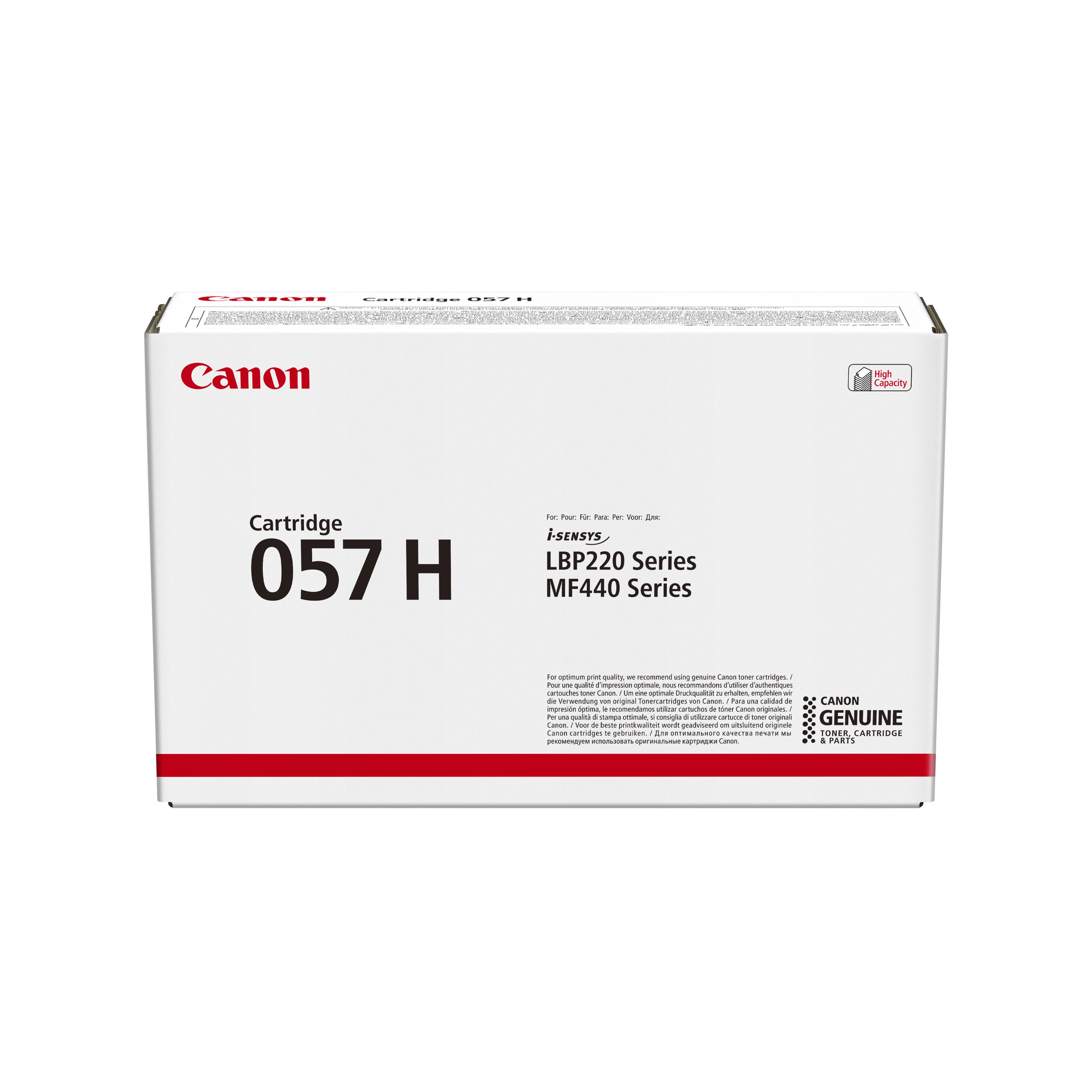 Canon i-SENSYS 057H Original Negro 1 pieza(s)