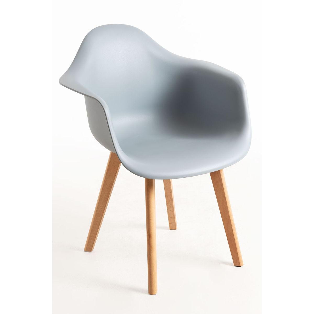 Regalos Miguel - Packs Sillas Comedor - Pack 2 Sillas Belu - Gris claro