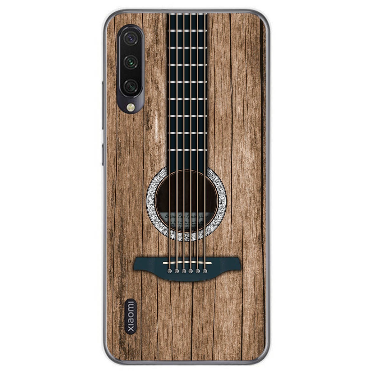 Tumundosmartphone Funda Gel Tpu para Xiaomi Mi A3 diseño Madera 11 Dibujos