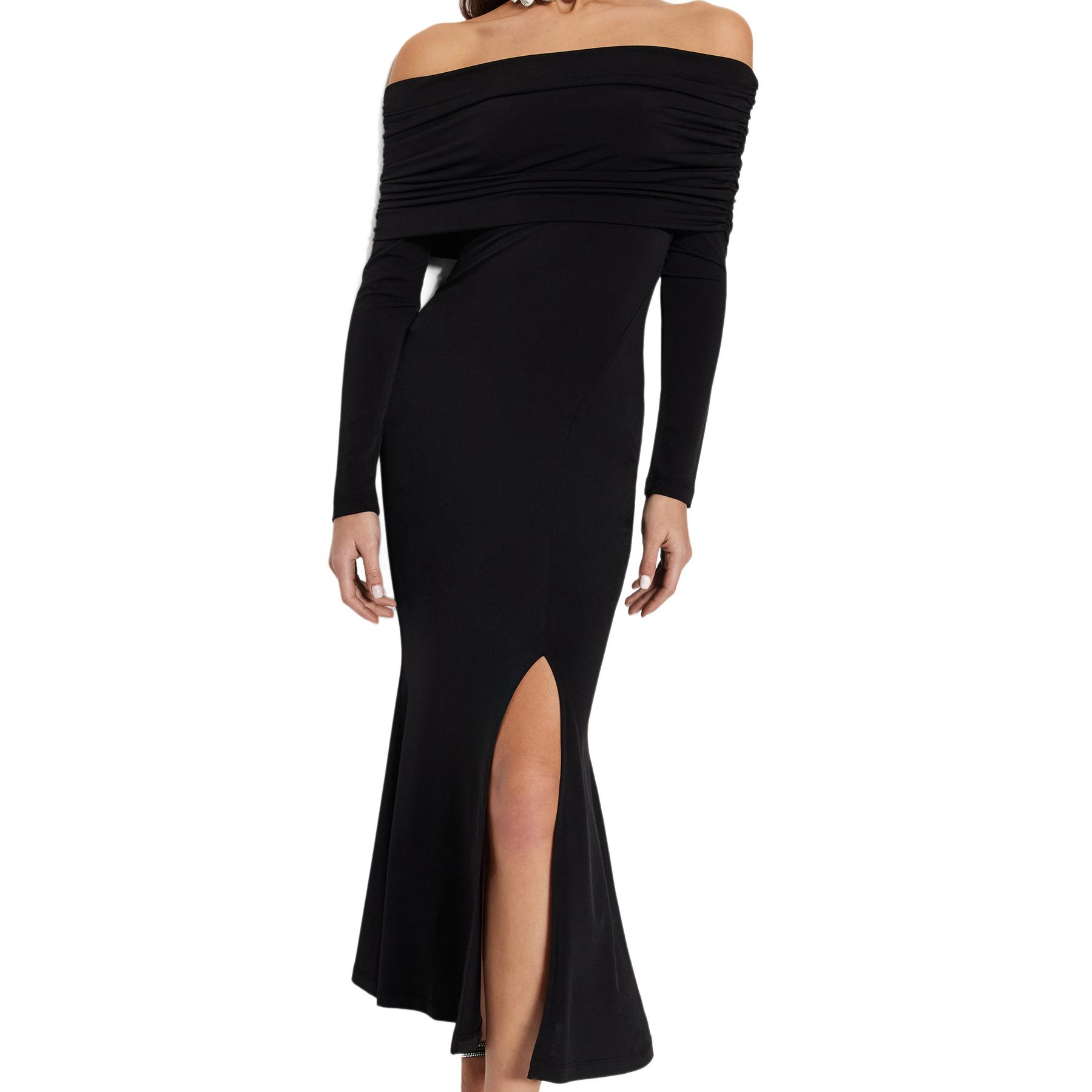 Trendyol Mujer Negro Vestido De Talla 40