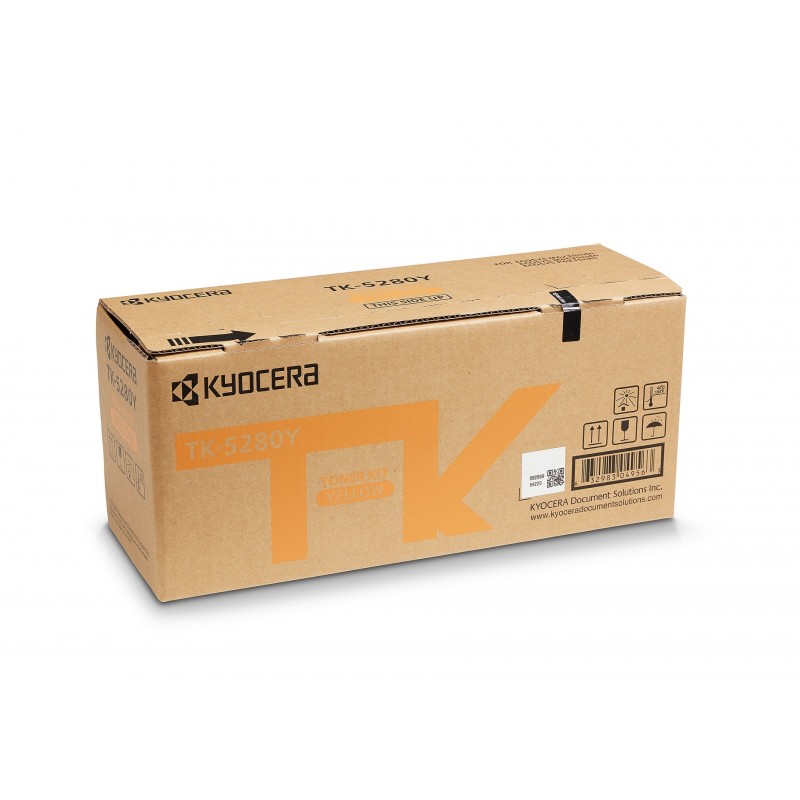 KYOCERA - TK-5280Y cartucho de tóner 1 pieza(s) Original Amarillo 1T02TWANL0